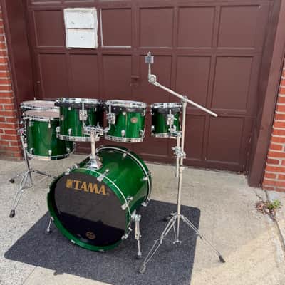 Tama Starclassic 2000s - Emerald Green 6 Pieces image 2