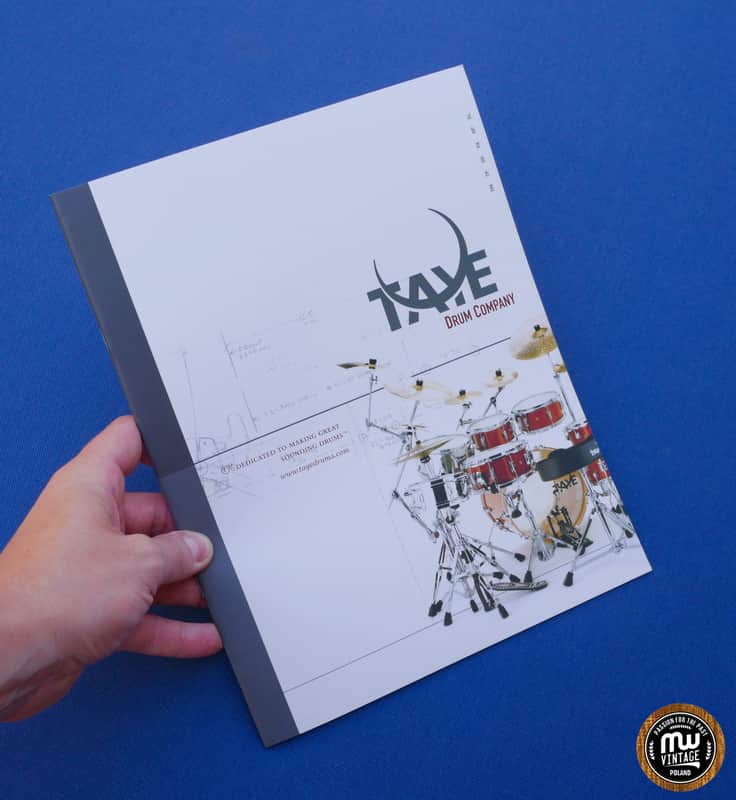Taye Company Drums And Hardware Catalog 2000s RARE image 1