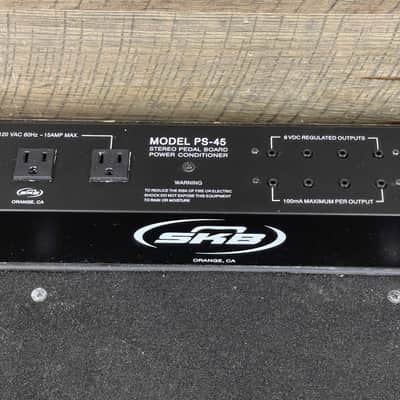 SKB PS-45 stereo pedal board power conditioner with case image 3
