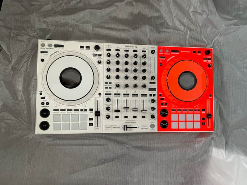 Pioneer DJ DDJ-1000-OW Limited 100 Off-White Orange DJ Controller