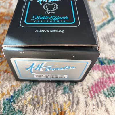 Xotic AH Booster Allen Hinds Signature Overdrive 2024 - Present - Grey / Blue image 2