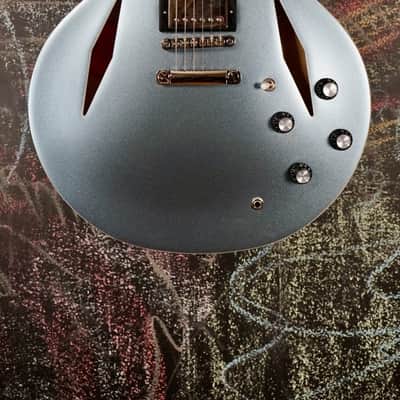 Epiphone Dave Grohl DG-335 (Incl. Hard Case) Pelham Blue image 2