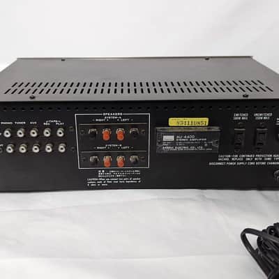 Sansui AU-4400 Integrated Stereo Amplifier - Gunmetal image 8