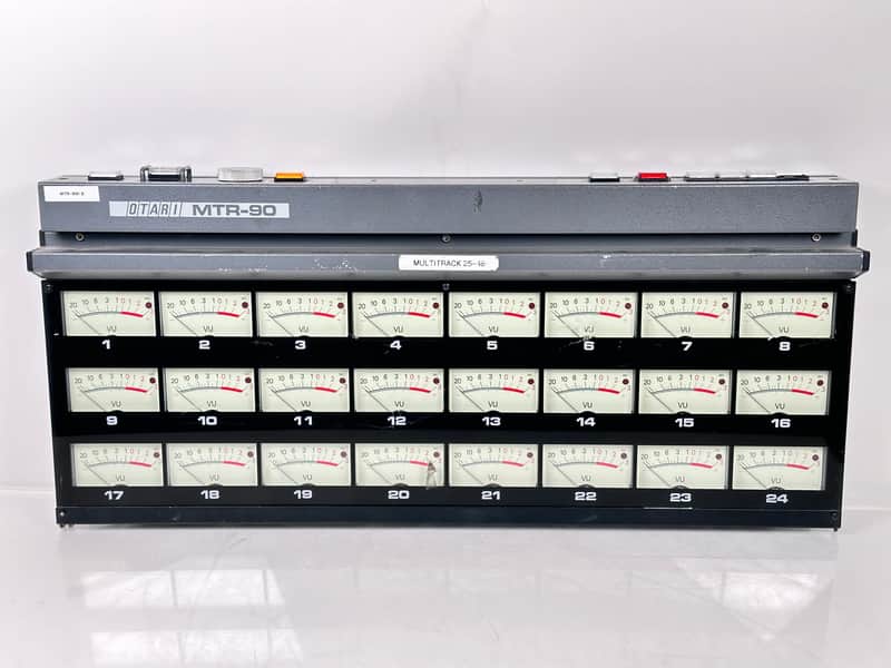 Otari MTR-90 MKIII VU Meter & Playback Assembly image 1