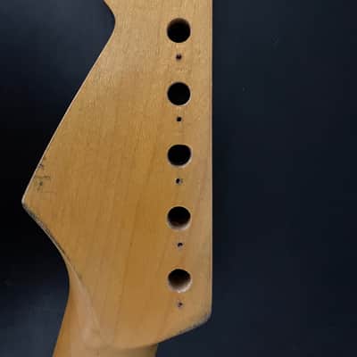 Warmoth Stratocaster replacement neck - Nitrocellulose Lacquer Relic Finish image 14