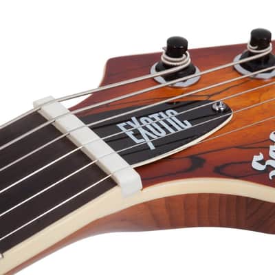 Schecter Avenger Exotic Maple Natural Vintage Burst image 4