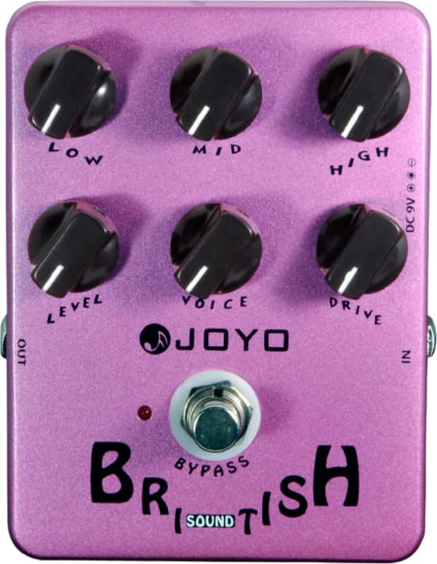 Joyo JF-16 British Sound Preamp/Overdrive Effects Pedal image 1