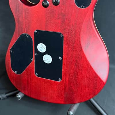 EVH Wolfgang Standard Exotic Zebrawood Electric Guitar Natural Satin Finish image 12