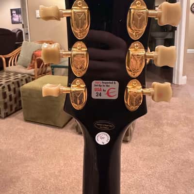 Epiphone Joe Bonamassa Black Beauty Les Paul Custom Outfit 2020 - Present - Ebony image 5