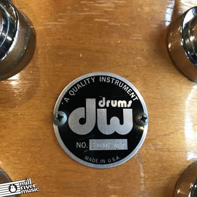 DW (Keller Shell Era) 8.25"x14" Maple Shell w/Camco Hardware Vintage 1980's *Good Condition* image 7