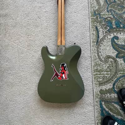Fender Telecaster Special 2017 - Aged relic - Military green image 5
