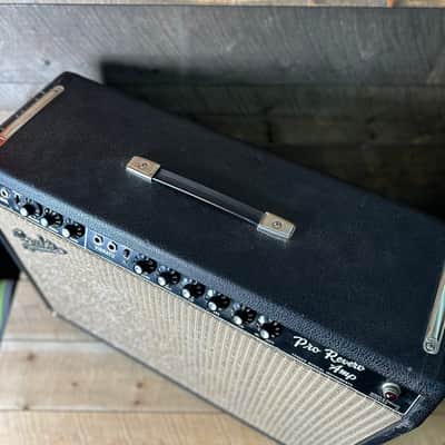 Vintage 1966 Fender Pro Reverb AA165 40 Watt 2x12 Amp image 4