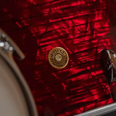 Gretsch USA 'Broadkaster' in Ruby Red Pearl - 14x24, 9x13, 16x16 image 6