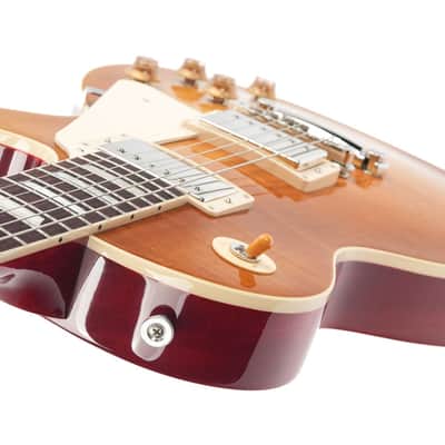 Gibson Les Paul Standard 50s Figured Top Dirty Lemon Burst Cherry Back image 10