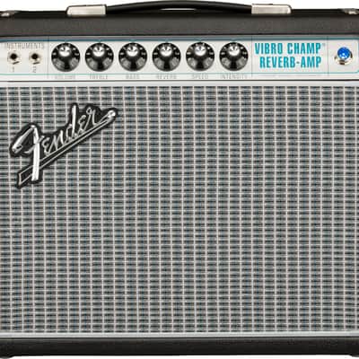 Fender '68 Custom Vibro Champ Reverb Guitar Combo Amp, 120V image 6