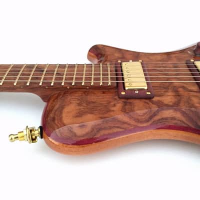 Anu Custom Shop Eyra Bubinga Cedar Purple Heart image 11