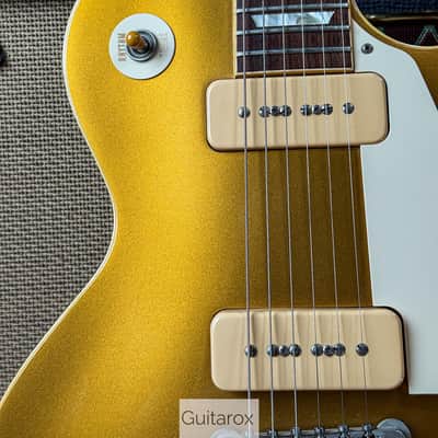 2005 Gibson 56 Les Paul Historic Gold Top - 4,12kg - Top Zustand image 4
