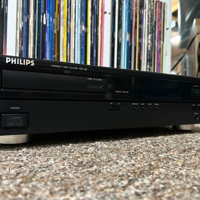 PHILIPS CD-40 Stereo Compact Disc CD Player TDA1540 Made in Belgium TESTED ✅ image 5