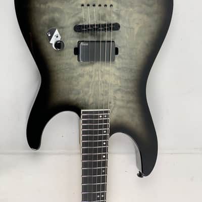 ESP LTD M-1001NT Electric Guitar QM Quilted Maple Charcoal Burst Brand New - M1001NT - Korea image 10