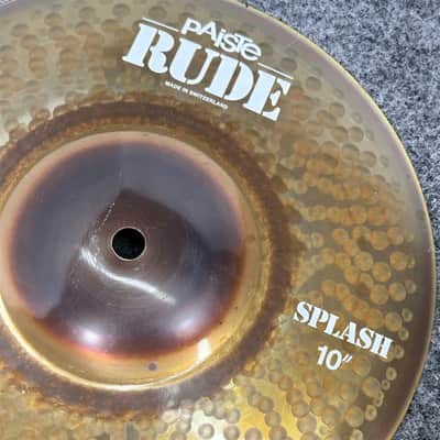 Used Paiste Rude Splash Cymbal 10" - Very Good image 2