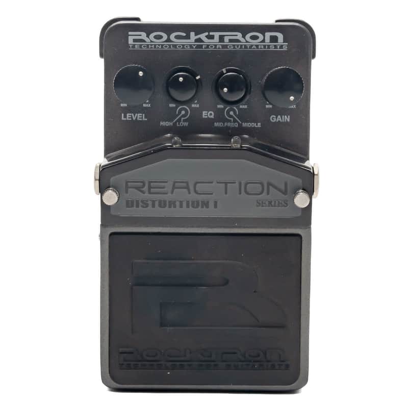 Rocktron - Reaction Distortion I Guitar Effect Pedal - w/Box - x4553 - NOS image 1