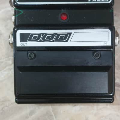 DOD FX92 Bass Grunge 1994 [Mint NOS - New Old Stock] Black with Green Gloss Airbrush Finish image 9