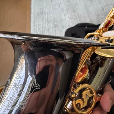 Selmer La Voix - Alto Saxophone - Black Nickel - One Owner image 8