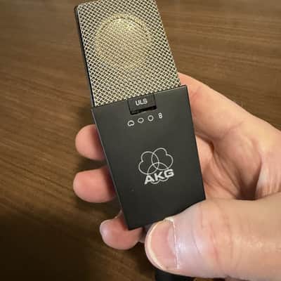 AKG C414 B ULS Large Diaphragm Multipattern Condenser Microphone 1990s - Black image 3