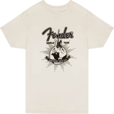 Fender Guitars WORLD TOUR Tee T-Shirt, XL, EXTRA LARGE image 1