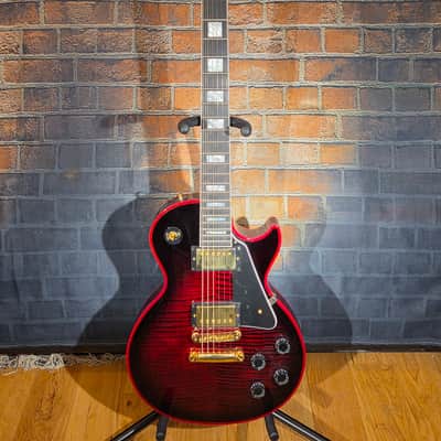 STUNNING Gibson 2024 Custom Shop Les Paul Custom Red Widow w/ OHSC AMAZING! image 4