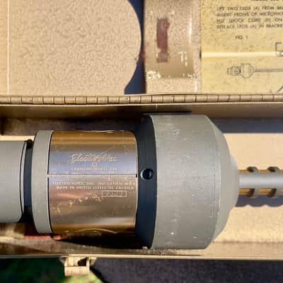 Electro-Voice 642 Cardiline Dynamic Shotgun Microphone 1960s - Nickel image 6