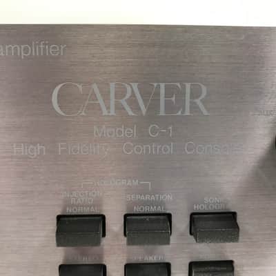 Carver C-1 Sonic Holography Preamp w/ Manual image 5