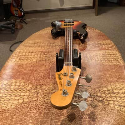 Fender Custom Shop Jaco Pastorius Tribute Jazz Bass Relic 1999 - 2019 - 3-Color Sunburst image 8