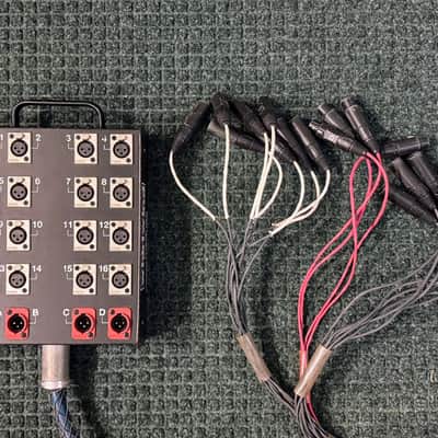 Whirlwind Medusa 16+4 audio XLR snake - 100' image 1