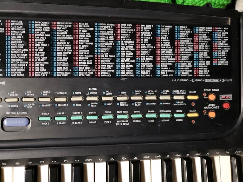 Vintage Casio CT-636 Keyboard Synth 465 Sound Tone Bank, | Reverb