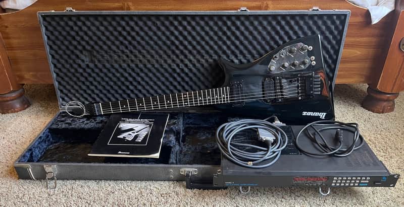 Ibanez IMG2010 Midi Guitar 1986 - Black image 1