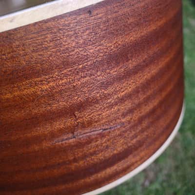 Hofner Dreadnought 1970's-80s - Natural mahogany image 10