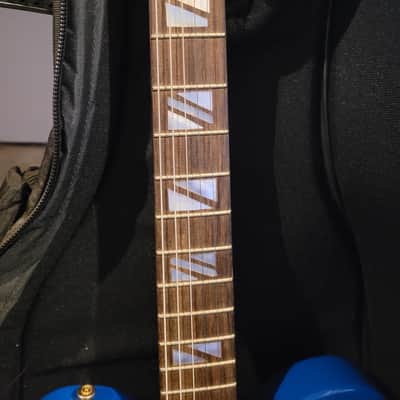 Unique 2008 Blue Electric Guitar image 8