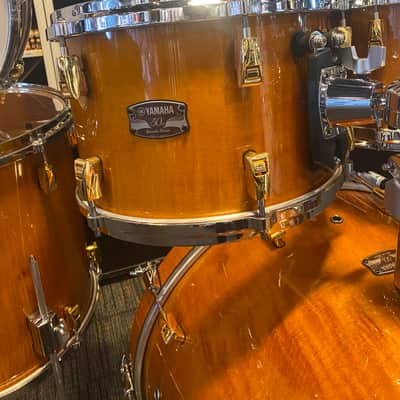 Yamaha 50th Anniversary Hybrid Maple Shell Pack - Curly Maple Antique Natural image 9