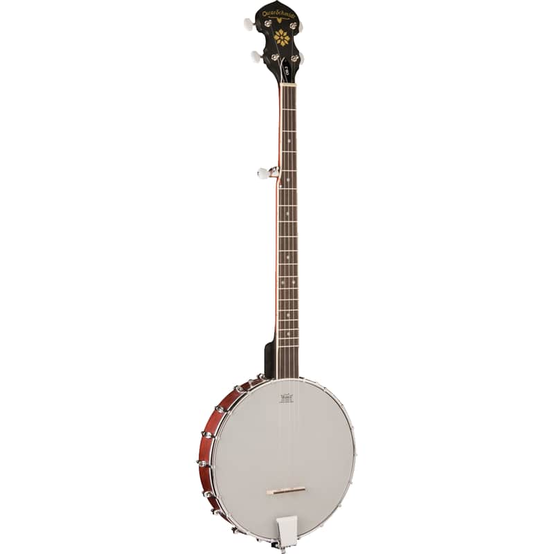 Oscar Schmidt OB3 Bluegrass Remo Head Top Wood Nato Neck Open-Back 5-String Banjo image 1
