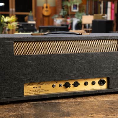 Marshall JMP 2204 Master Model Mk2 Lead 50-Watt Guitar Amp Head 1976 image 8