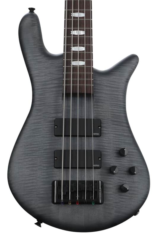 Spector Euro 5 LX Electric Bass Guitar - Black Stain image 1
