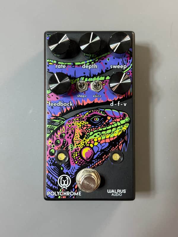 Walrus Audio Polychrome Analog Flanger 2021 - Present - Black image 1