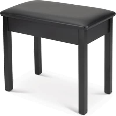 On-Stage KB8902 Flip Top Keyboard Bench, Black image 2