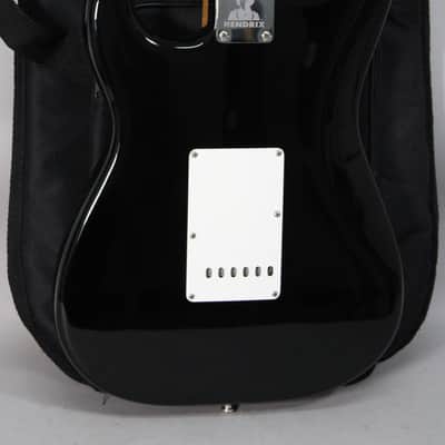 2015 Fender Jimi Hendrix Stratocaster Black w/ Gig Bag image 4