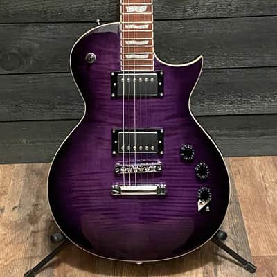 ESP LTD EC-256 Electric Guitar Transparent Purple Burst image 1