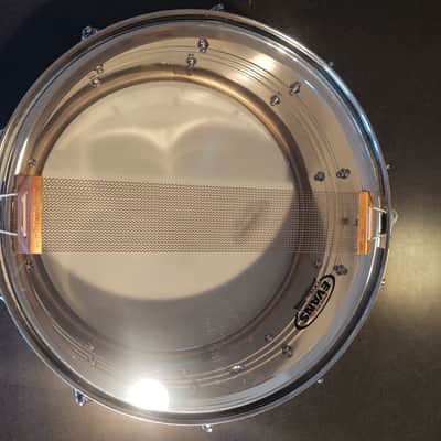 Pearl 6.5x14 Chrome Over Brass 1980 COB Snare image 6