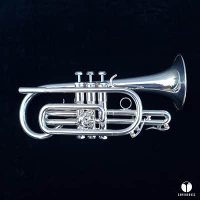 Custom Schilke Chicago XA1 English style cornet mouthpiece gamonbrass image 5
