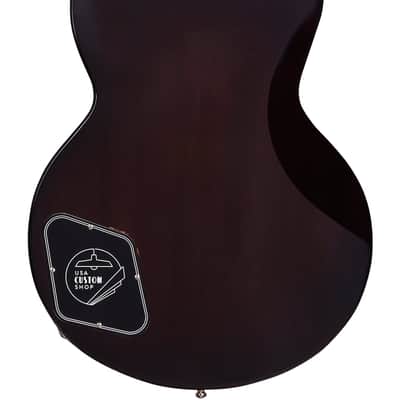 USA Atlantic Custom Shop - Offset Solidbody w/ Hardshell Case - One of a Kind - Trans Black image 8