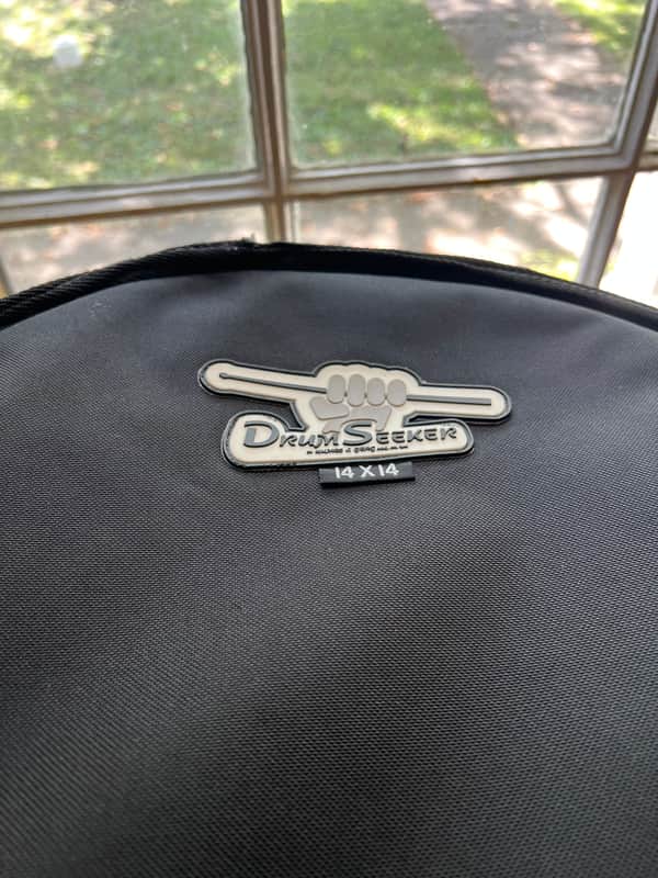 Drumseeker Used 14x14 Tom Bag 2015 - Black Fabric image 1